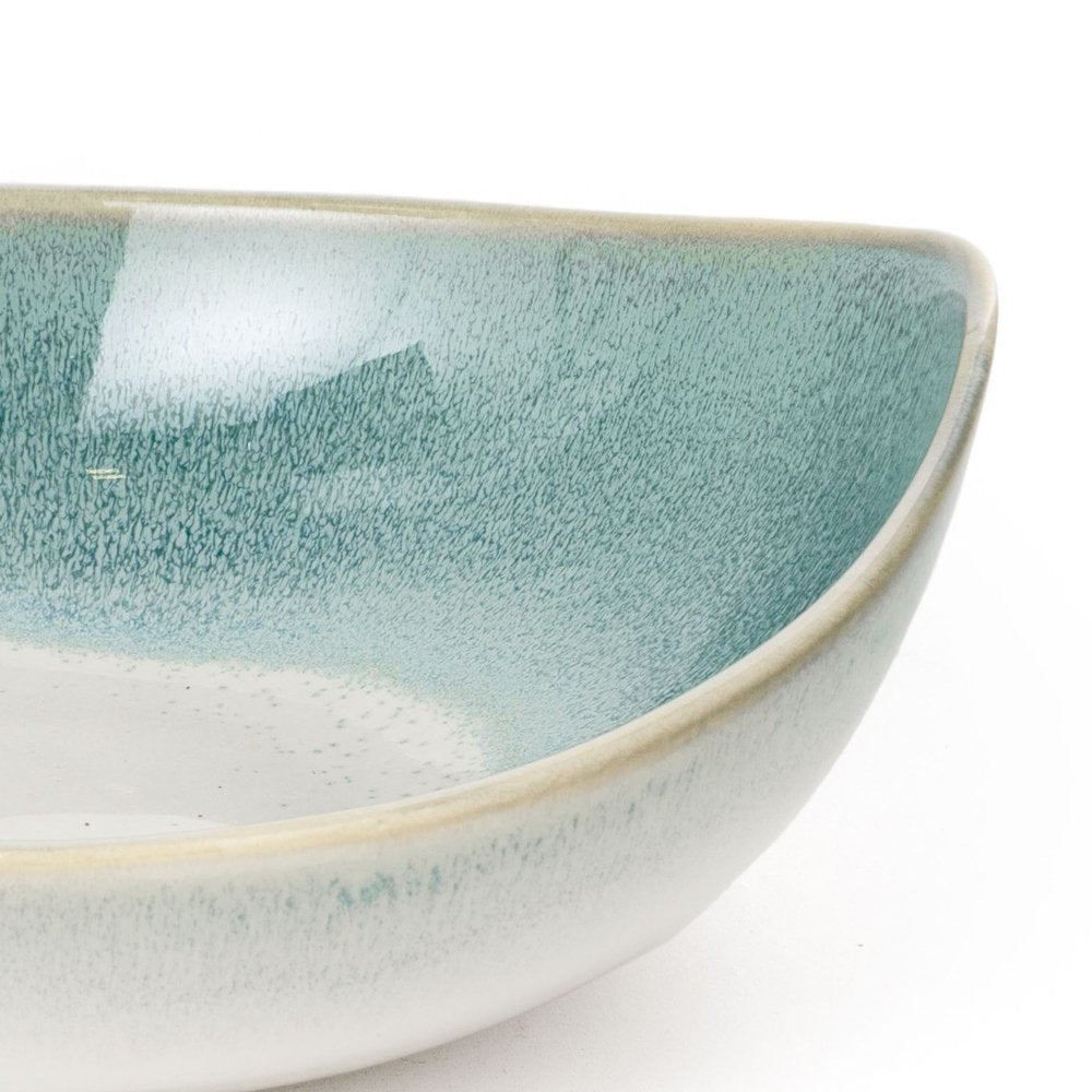 Set of Three Blue And White Ceramic Decorative Bowl