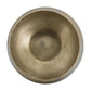 Set of Two Gold Aluminum Round Table Vases