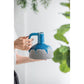 7" Blue and Gray Bud Ceramic Jug Vase With Does Not Apply
