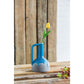 9" Blue and Gray Bud Ceramic Jug Vase With Does Not Apply