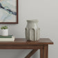 8" Sage And Gray Textural Ceramic Table Vase