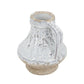 6" Sand And White Terracotta Round Jug Vase