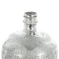 10" Silver Speckle Glass Table Vase