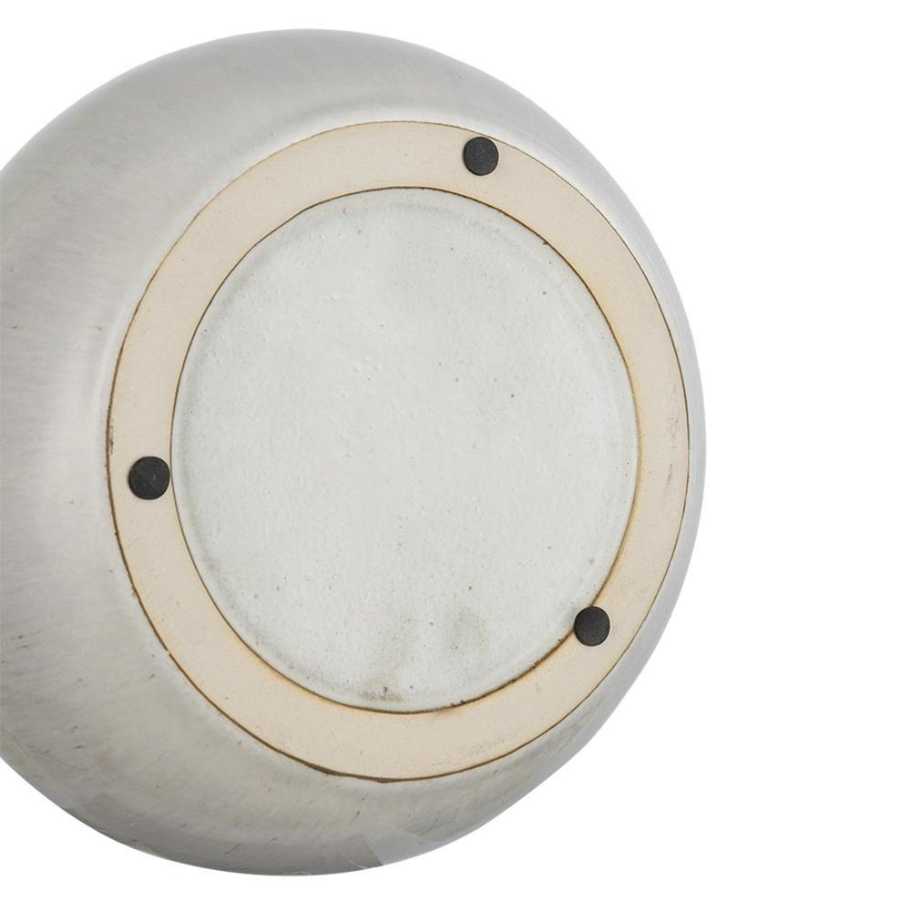 10" Blue Green Sand And Gray Ombre Ceramic Round Table Vase