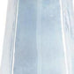 20" Blue And Opal Glass Cylinder Table Vase