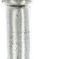 30" Antiqued Silver Floral Glass Bottle Table Vase