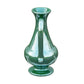 10" Hunter Green Ceramic Amphora Table Vase