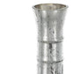 10" Silver Glass Round Table Vase