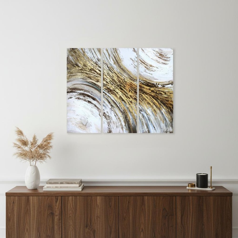Indroduction S3 Hand Painted Unframed Wall Art