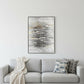 Feedback Hand Painted Silver Floater Frame Wall Art