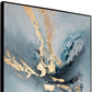 Temptress Hand Painted Black Floater Frame Wall Art