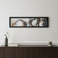 Divergent Hand Painted Black Floater Frame Wall Art