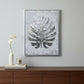 Silver Jungle II Hand Painted Silver Floater Frame Wall Art