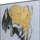 Illustrious Hand Painted Black Floater Frame Wall Art