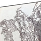 Deliquesce Hand Painted Black Floater Frame Wall Art