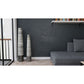 39" Black And Gray Ombre Tapered Ceramic Floor Vase