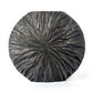 10" Gray Abstract Aluminum Table Vase