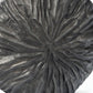 10" Gray Abstract Aluminum Table Vase