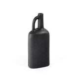 11" Gray Aluminum Jug Table Vase