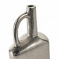 14" Silver Aluminum Jug Table Vase