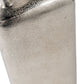 14" Silver Aluminum Jug Table Vase
