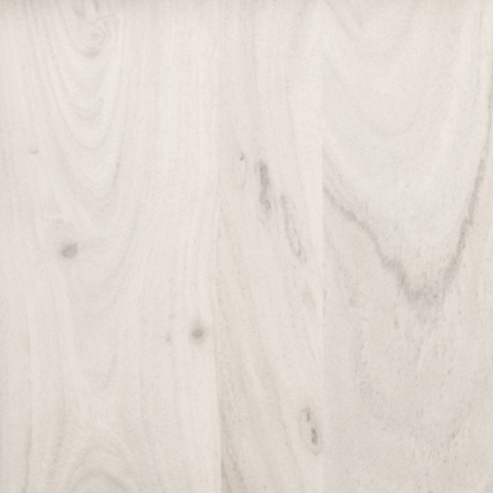 Set of Two Natural Solid Wood Triangle Pedestal Nested Coffee Tables