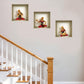 Set of Three Abba Niche 3D Square Peel and Stick Wall Decals