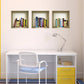 Set of Three Tisha Niche 3D Square Peel and Stick Wall Decals