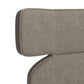 Brown Solid Wood And Upholstery Queen Bed Frame