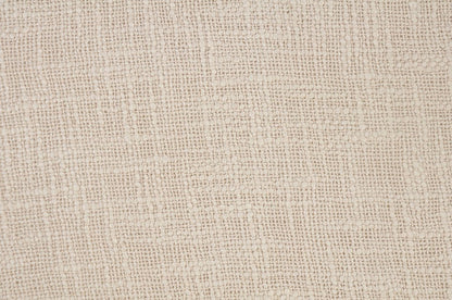 Set of Two 20" Beige Cotton Throw Pillows
