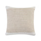 Set of Two 20" Natural Striped Throw Pillows