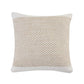Set of Two 20" Natural Striped Throw Pillows