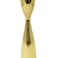 10" Gold Stainless Steel Tabletop Taper Candlestick