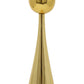 10" Gold Stainless Steel Tabletop Taper Candlestick