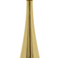 10" Gold Stainless Steel Tabletop Taper Candlestick