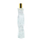 12" Clear And Gold Twisted Crystal Tabletop Taper Candlestick