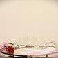 5" Clear Crystal Geometric Tabletop Candelabra Candle Holder