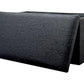 30" Black Boucle Storage Ottoman