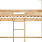 Natural Twin Over Twin Wood Bunk Bed