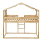 Natural Twin Over Twin Wood Bunk Bed