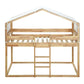 Natural Twin Over Twin Wood Bunk Bed