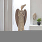 15" Brown Resin Figurine Tabletop Sculpture