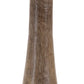 Set of Four White Wood Tabletop Sculpture