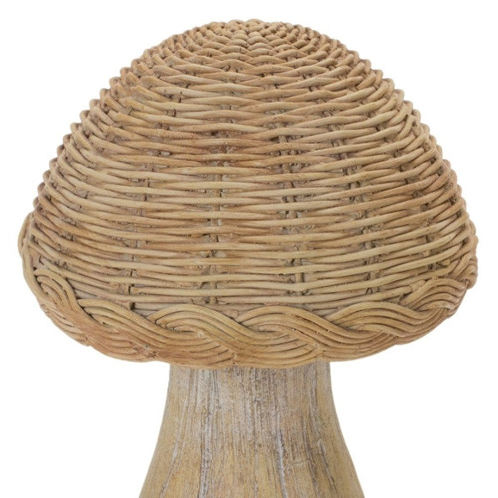 Set of Three Brown Resin Figurine Tabletop Sculpture