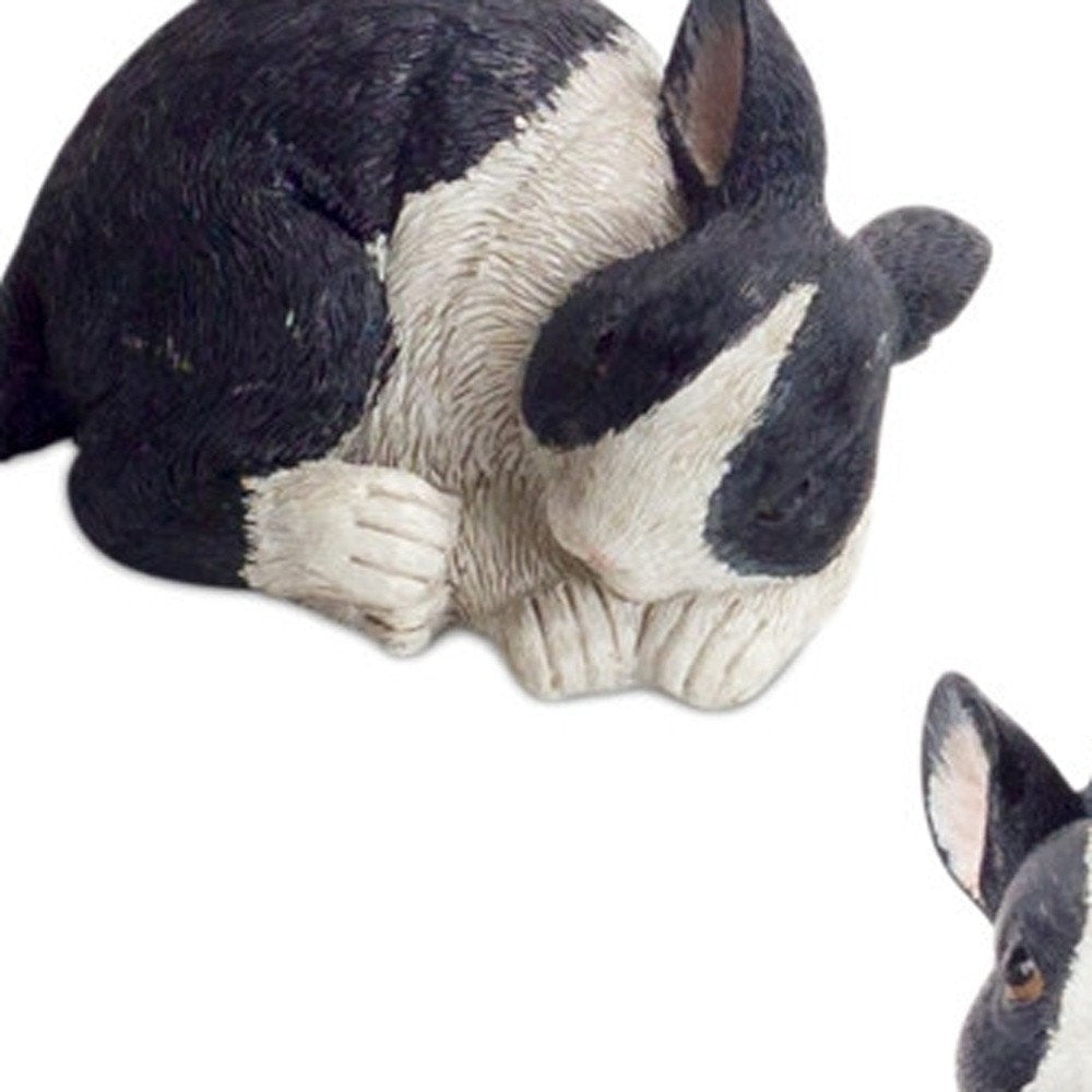 16 Black Polyresin Figurine Tabletop Sculpture