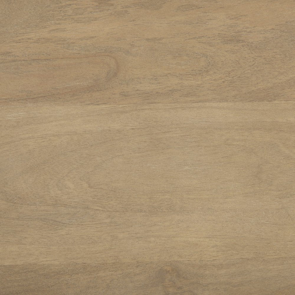 48" Natural Solid Wood Oval Coffee Table