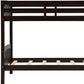 Espresso Twin Over Twin Wood Bunk Bed
