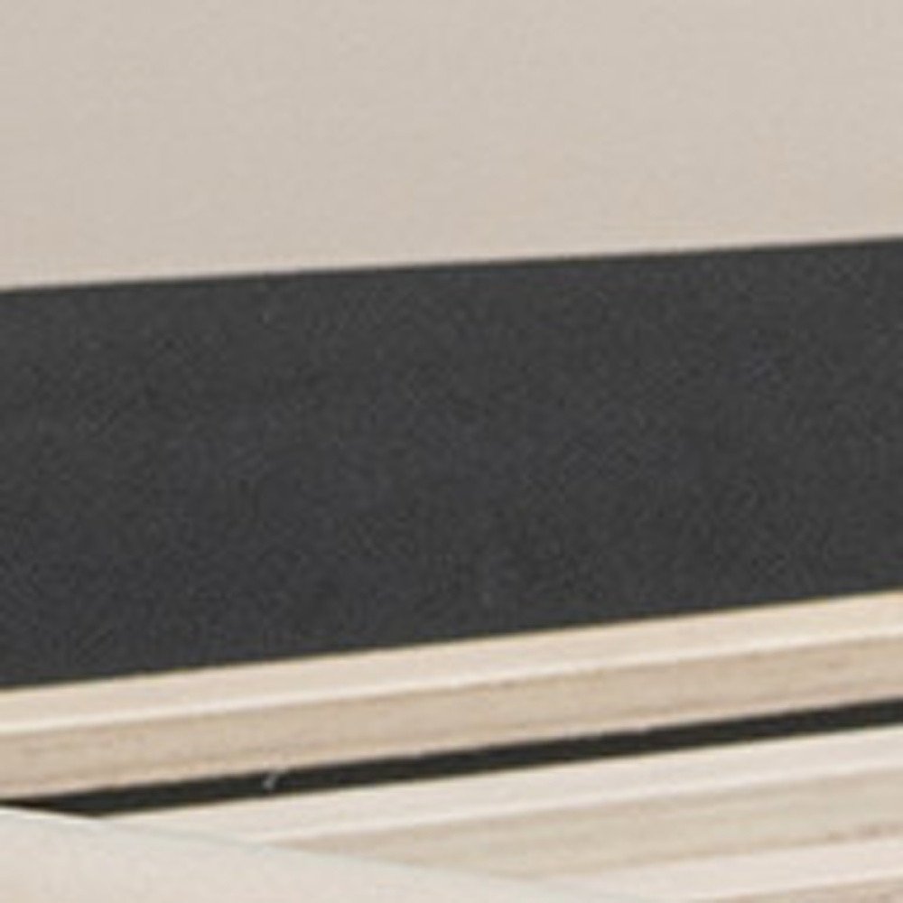 Beige Upholstered Twin Bed Frame With Drawers