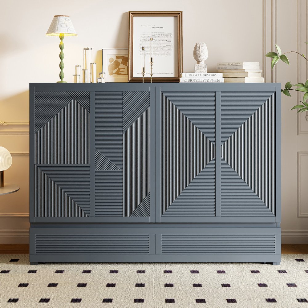 Gray Wood Queen Murphy Bed