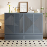 Gray Wood Queen Murphy Bed